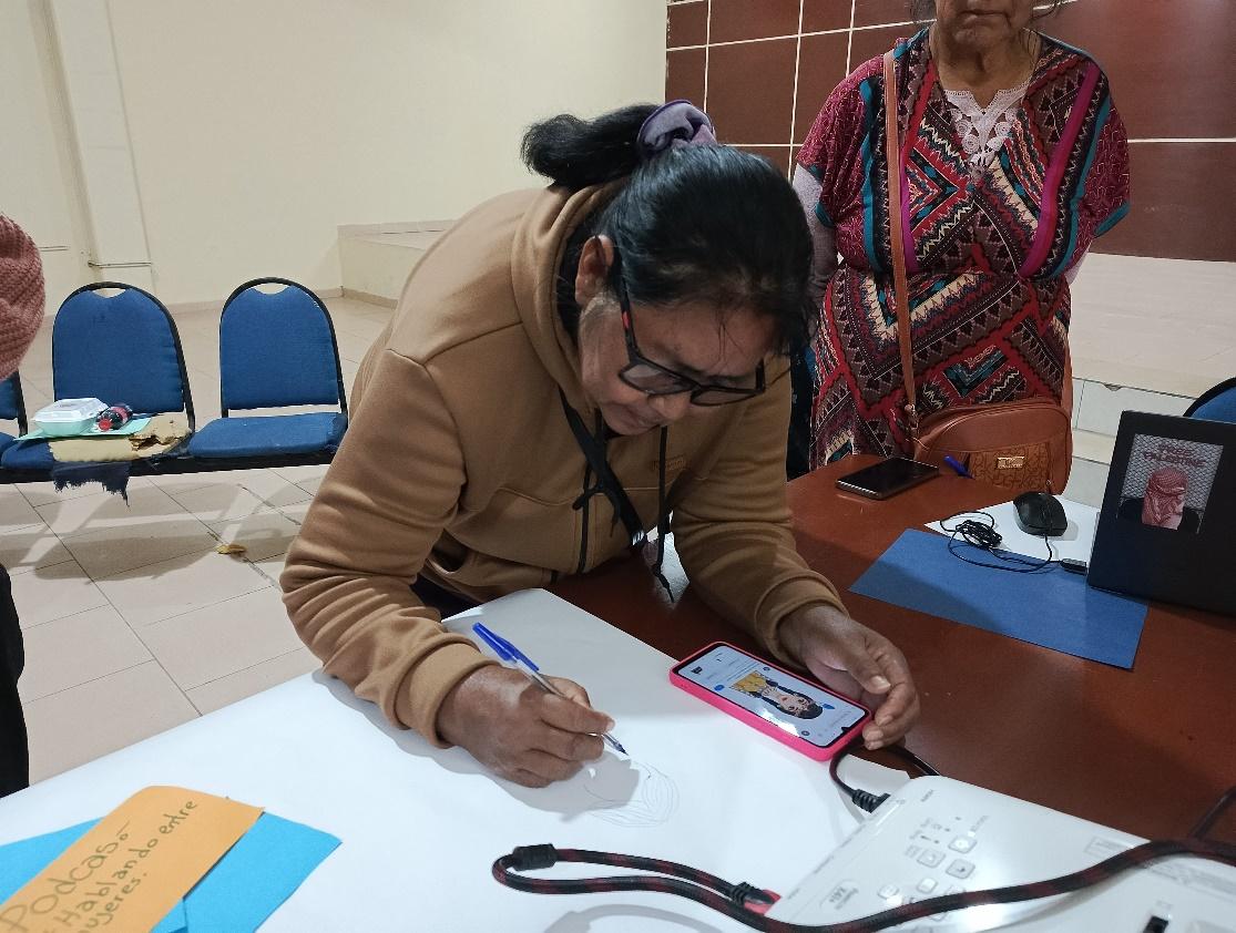 D:\COLECTIVO ANGIRU BOLIVIA\5.- COLECTIVO ANGIRÜ 2025\7.- Fortalecimiento Organizaciones 2025\5.- Red Municipal Villa Montes 2025\2.-Proyecto Apthapi 2025\2.-Fotografias actividades\2.- Segundo taller web\IMG_20250823_174414_512.jpg